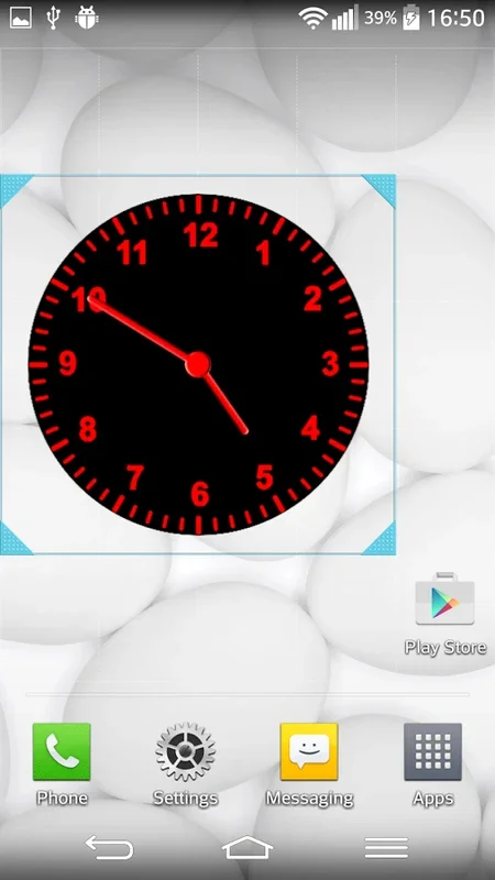 Analog Clock Widget for Android - Stylish Time Display