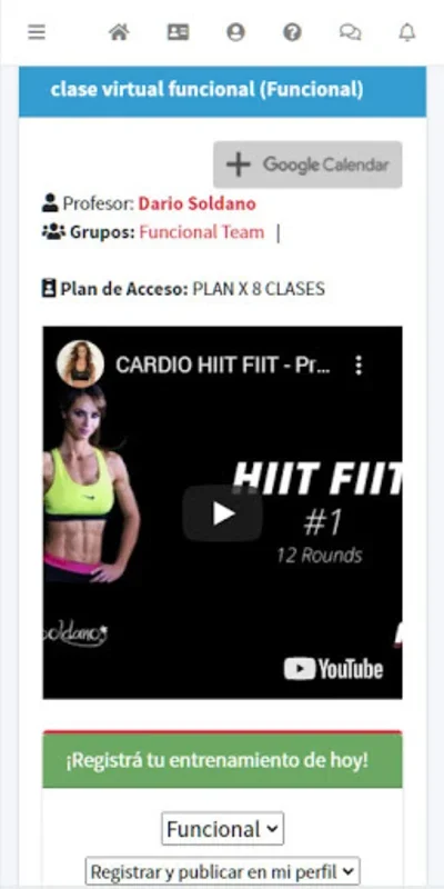 Gimnasio Terra for Android - Tailored Fitness App