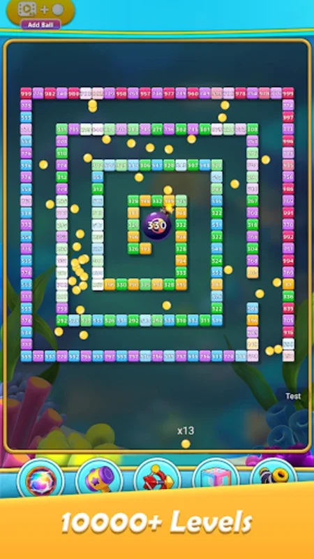 Bricks Ball Journey for Android - No Downloading Needed