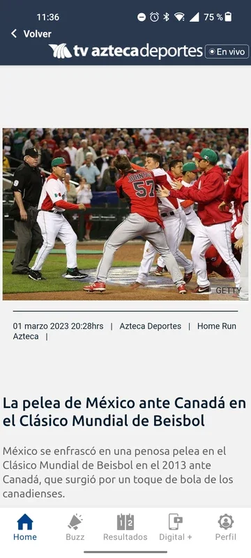 TV Azteca Deportes for Android - Comprehensive Sports Info