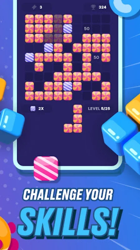 Tetro Tiles - Puzzle Blocks for Android: Strategic Challenges