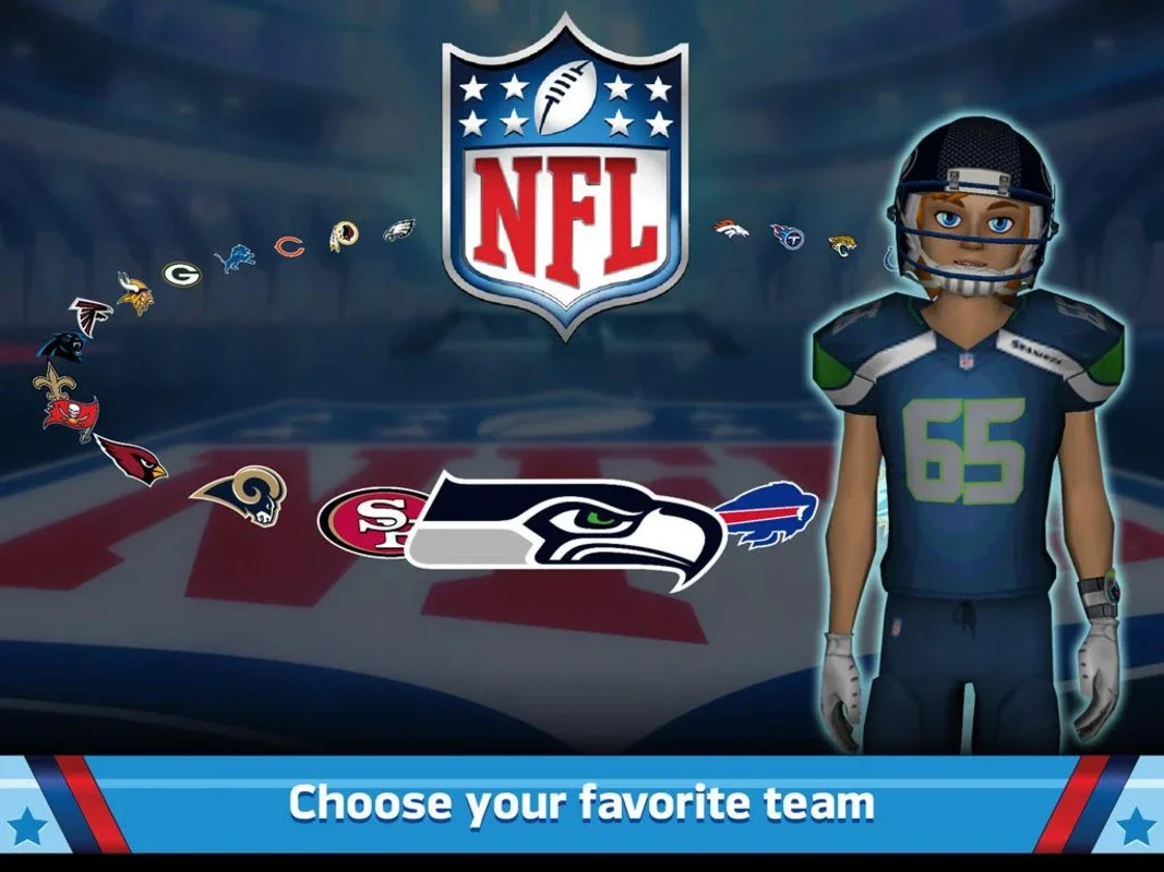 NFL RUSH GameDay Heroes for Android - Exciting Football Experience