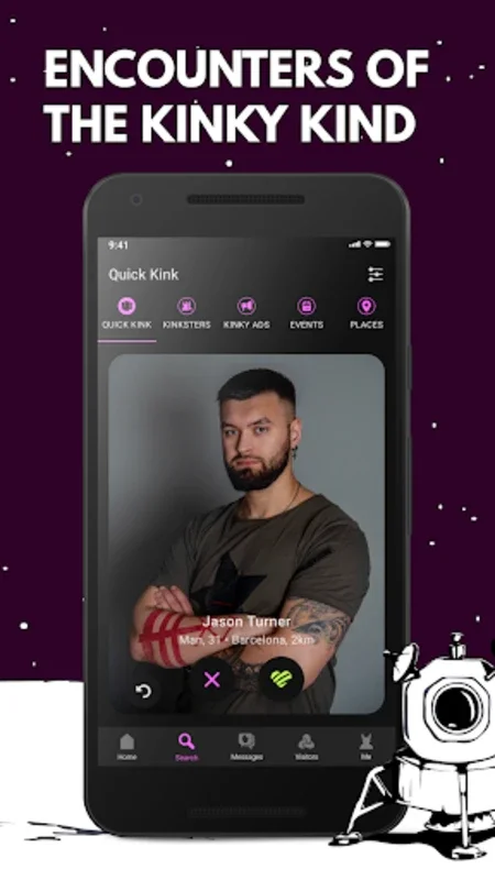 Fet for Android - A Safe Space for BDSM and Fetish Dating