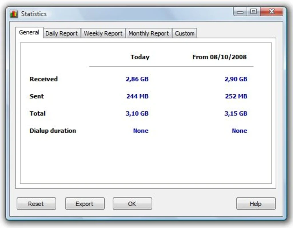 NetWorx for Windows - Measure Network Speed