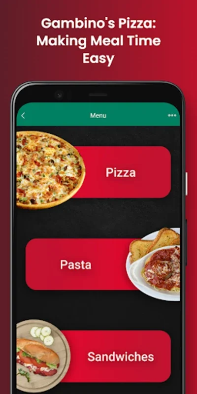 Gambino's Pizza for Android - Effortless Ordering & Specials