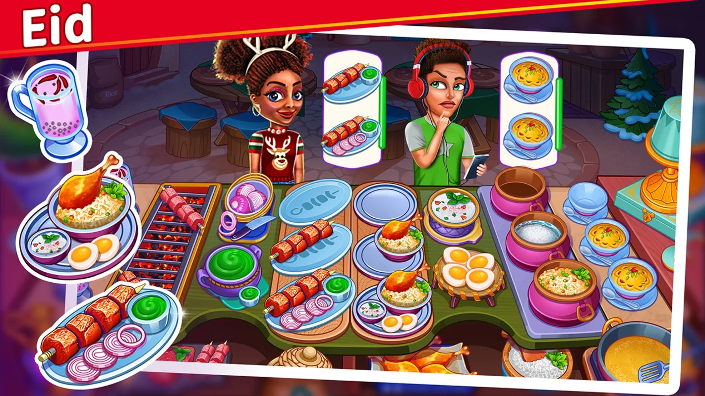 Christmas Cooking Games for Android - Manage Your Food Truck