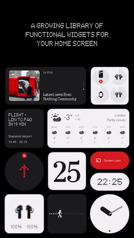 Nothing Widgets for Android: Enhance Your Device