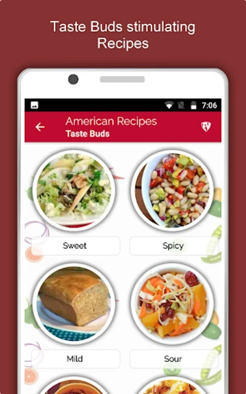 American Recipes for Android: Diverse & Delicious