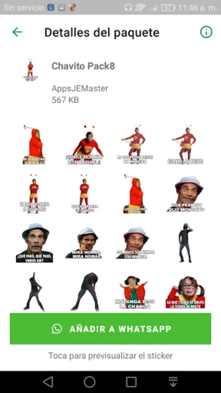 Chavito Del 8 Stickers for Android - Enhance Your Chats