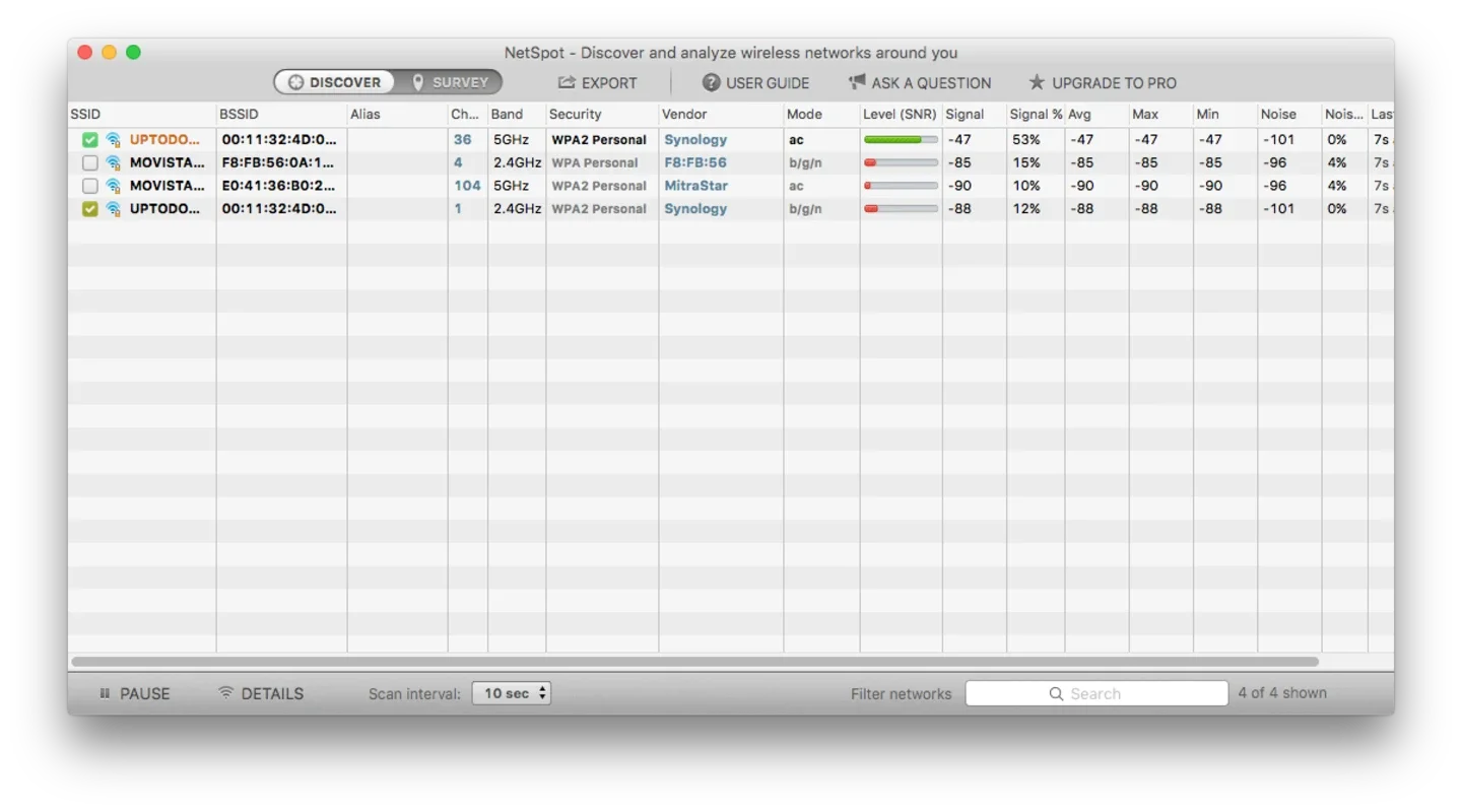 NetSpot for Mac: Analyze and Optimize WiFi Networks