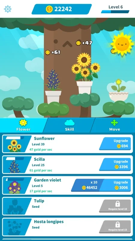 Flowering Tree for Android: Relaxing Idle Clicker