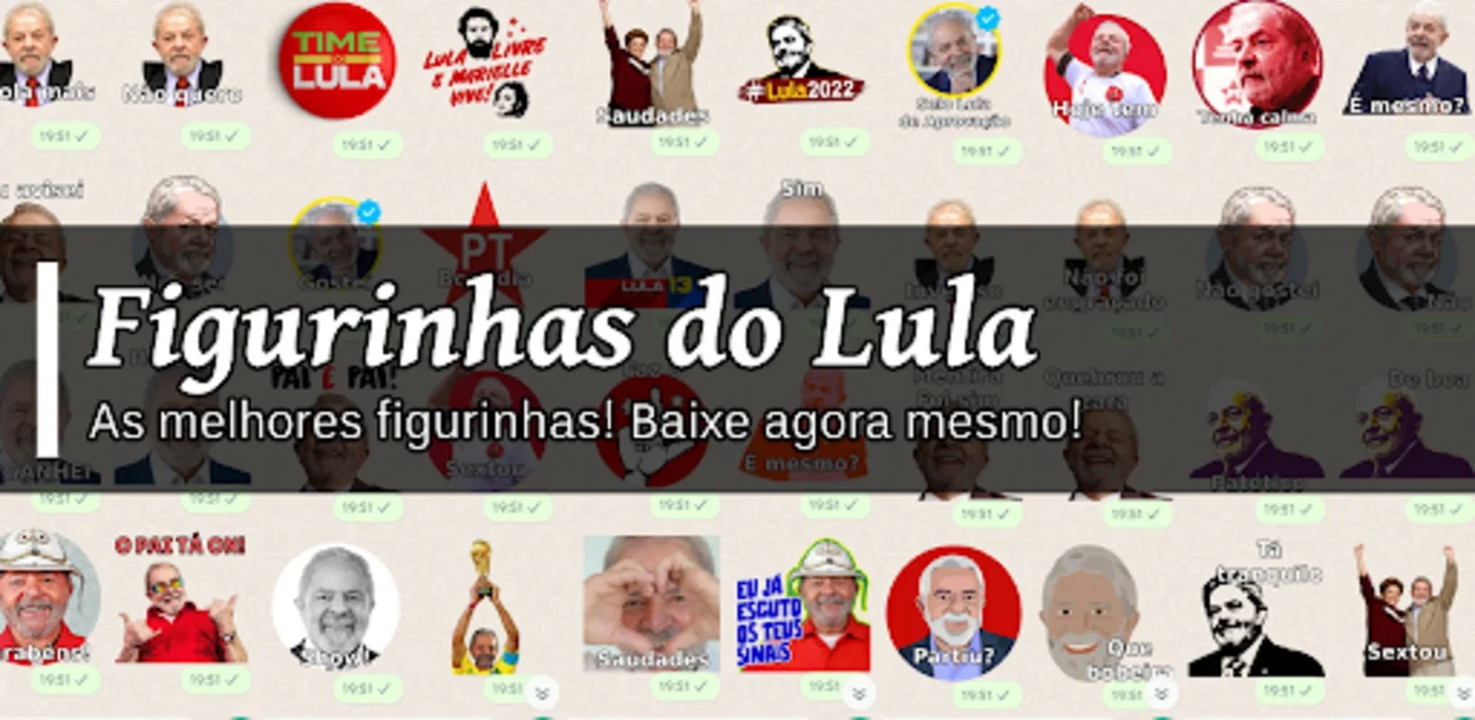 Figurinhas do Lula for Android - Enhance Chats with Lula Stickers