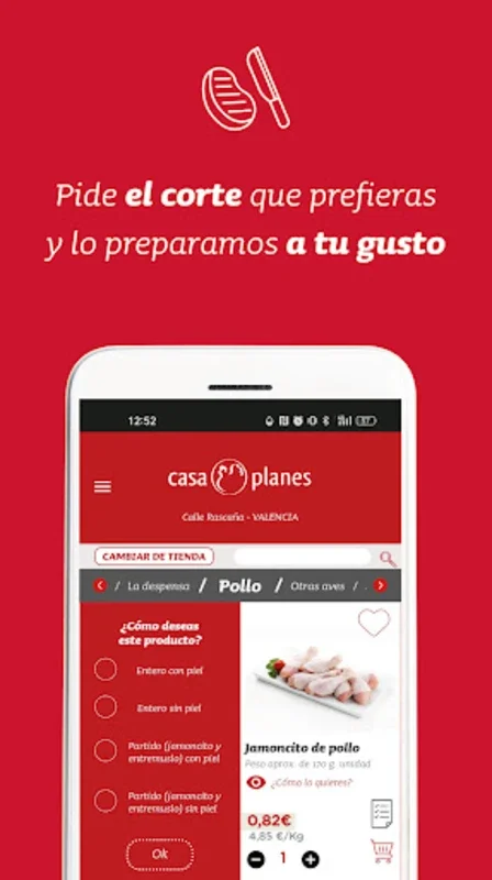 Casa Planes - Pide online for Android: Fresh Produce Delivery