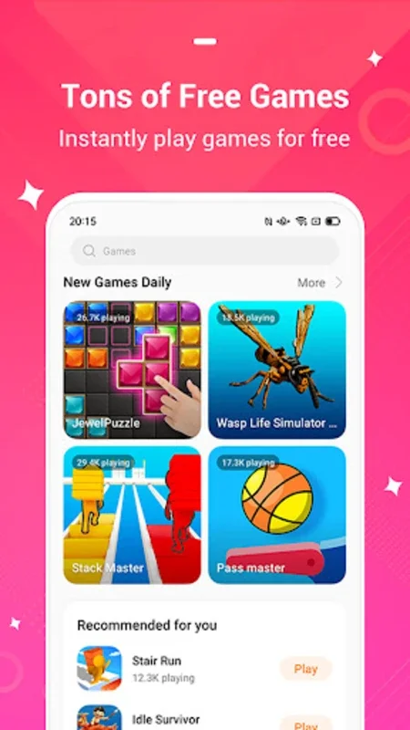 HeyFun - Play Games & Meet New Friends for Android: Social Gaming and Rewards