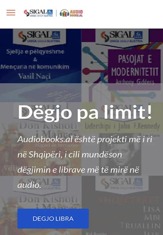 SIGAL Audiobooks for Android - Immersive Listening