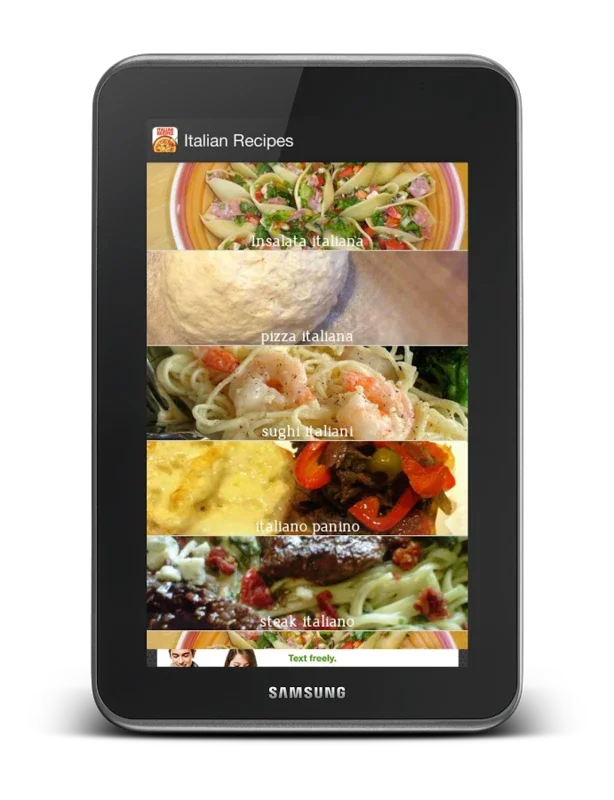 Italian Recipes for Android: Delicious Dishes at Your Fingertips