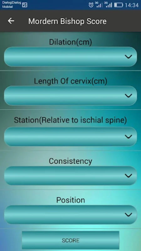 Bishop's Score Calculator for Android: Assess Cervical Readiness