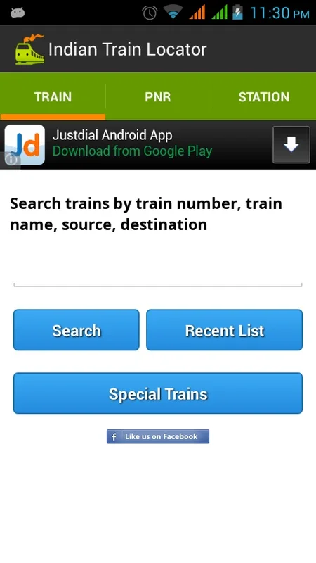 Indian Train Locator for Android - Track Trains Easily