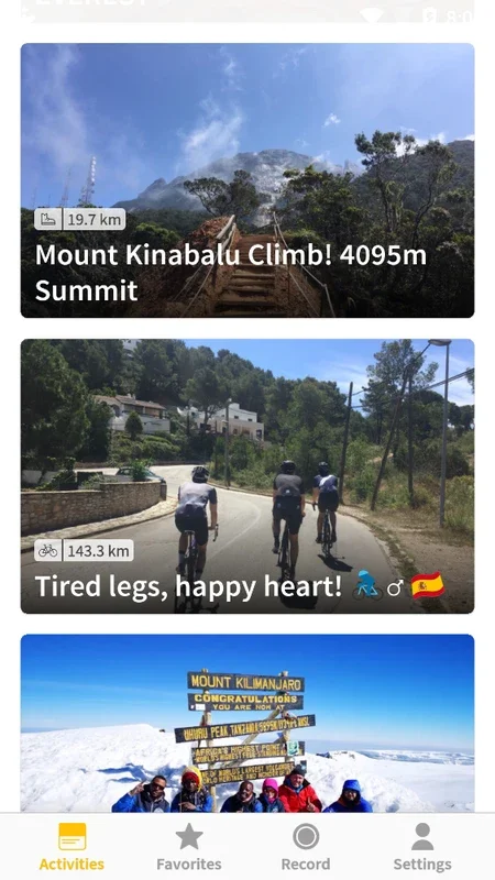 Relive for Android: Share Your Sports Adventures