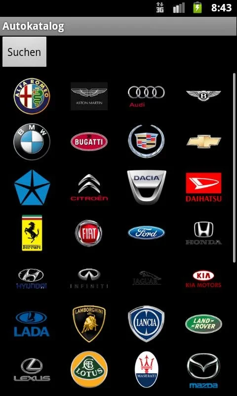 Car Catalog for Android - Comprehensive Car Info