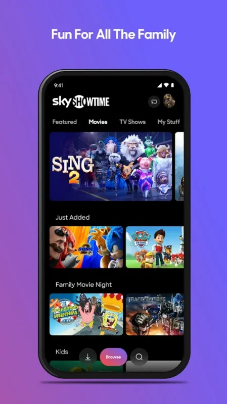 SkyShowtime for Android: Stream Premium Movies & Series