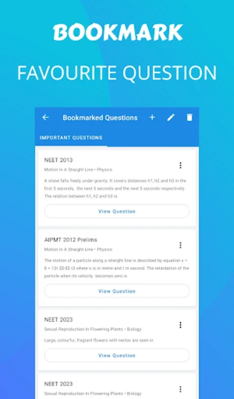 ExamGOAL for Android - Ideal for High - Stakes Exam Preparation