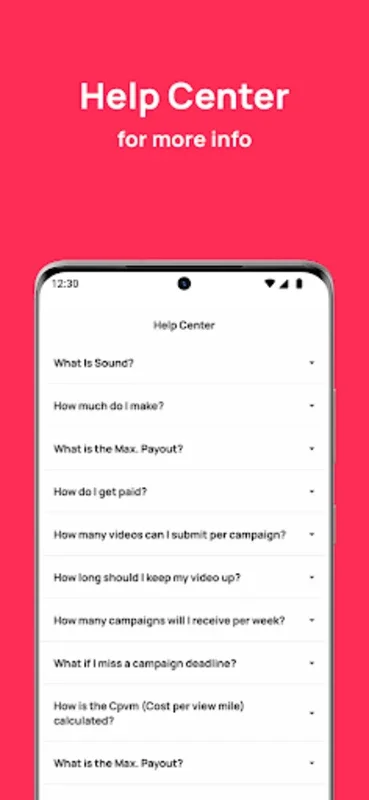 Sound.Me for Android - Monetize TikTok with Targeted Campaigns