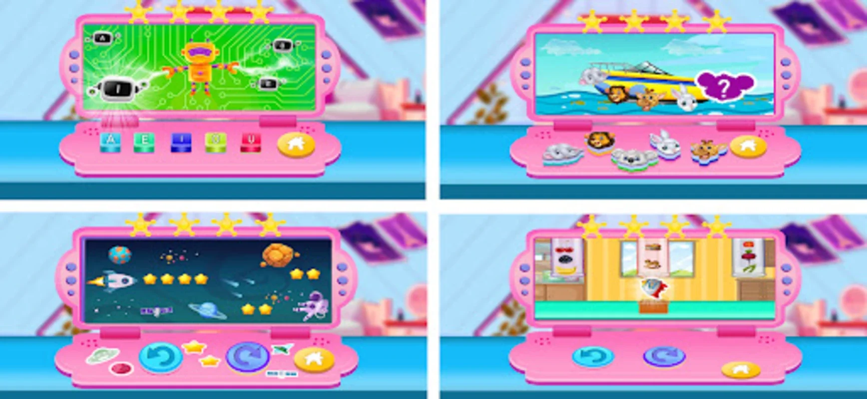 Pink Computer Games for Kids for Android - Download the APK