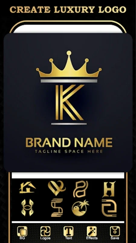 Luxury Logo Maker, Logo Design for Android - No Downloading Needed