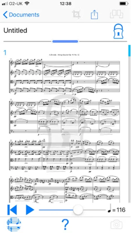 PlayScore 2 for Android - Transform Sheet Music into Audio