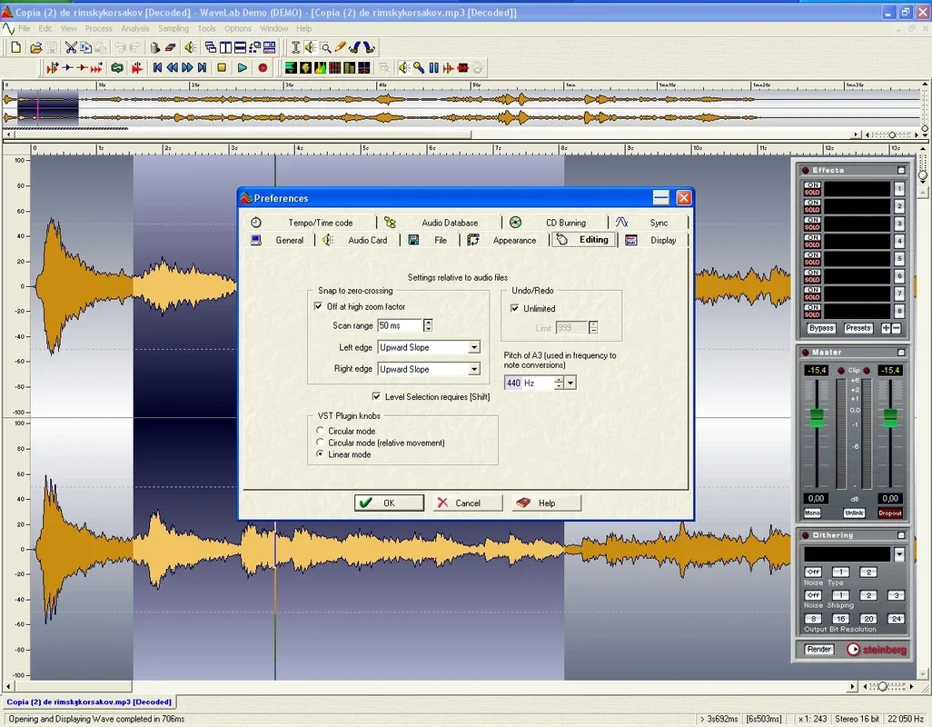 Wavelab Pro for Windows - Edit Audio Tracks with Ease