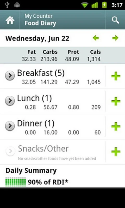 Calorie Counter for Android: Track Calories and Manage Diet