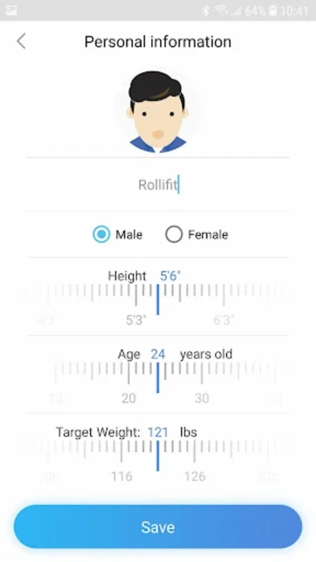 Rolli-Fit for Android: Precise Health Tracking App