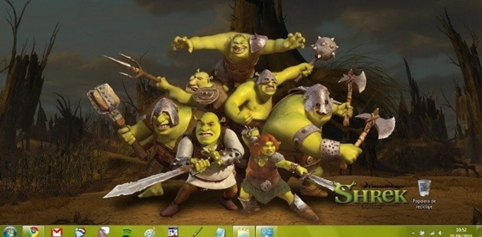 Shrek Forever After Windows 7 Theme: Transform Your Desktop