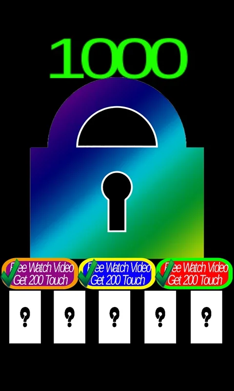 Password Lock for Android - Unlock with Many Clicks