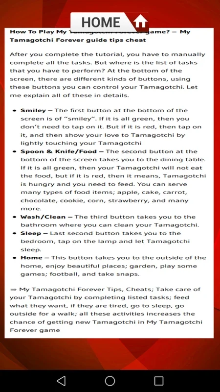 Guide My Tamagotchi Forever for Android - No Download Needed
