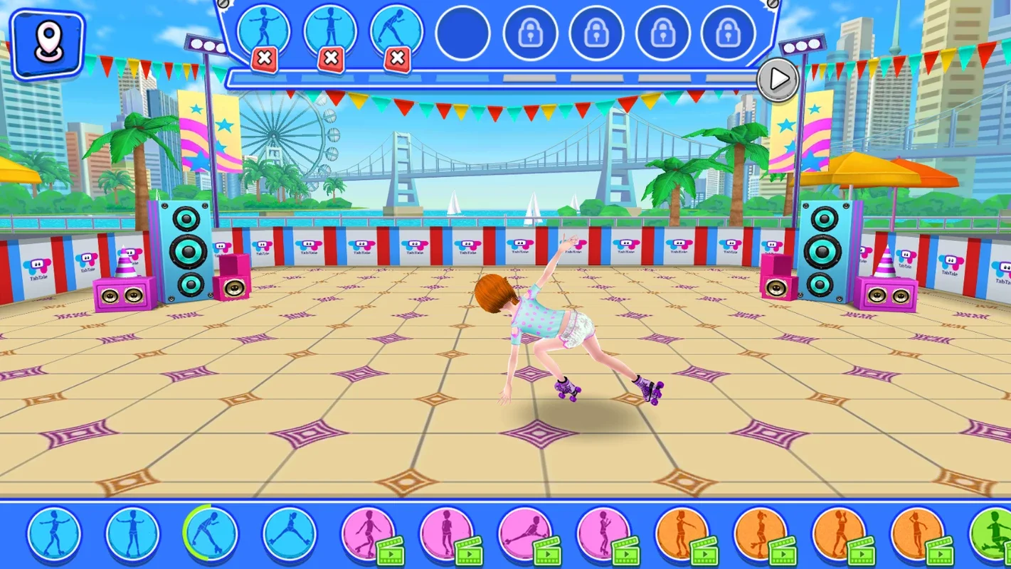 Roller Skating Girls - Dance on Wheels for Android: Become a Star Skater