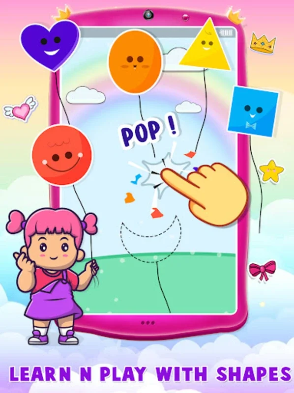 Princess Baby Phone - Kids & Toddlers Play Phone for Android: Learning and Fun