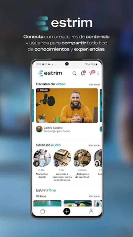 Estrim for Android - Connect Globally in Real-time