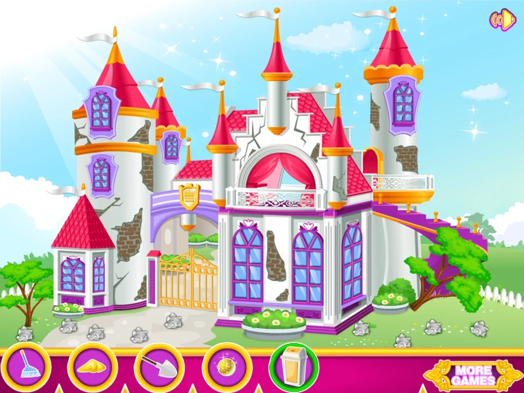 Cleaning Castle For Kids for Android - Engaging Cleaning Game