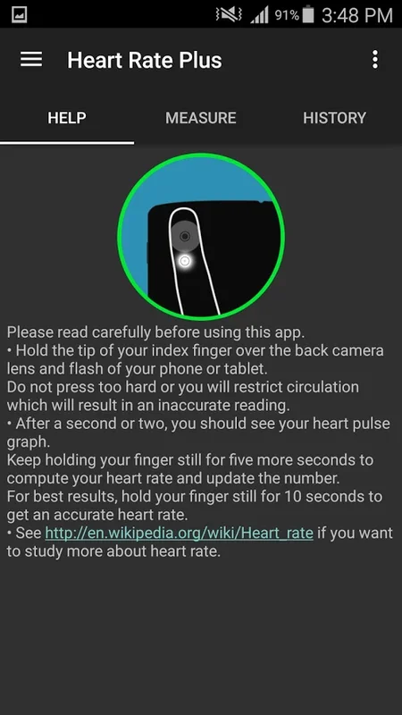 Heart Rate Plus for Android - Accurate Heart Monitoring