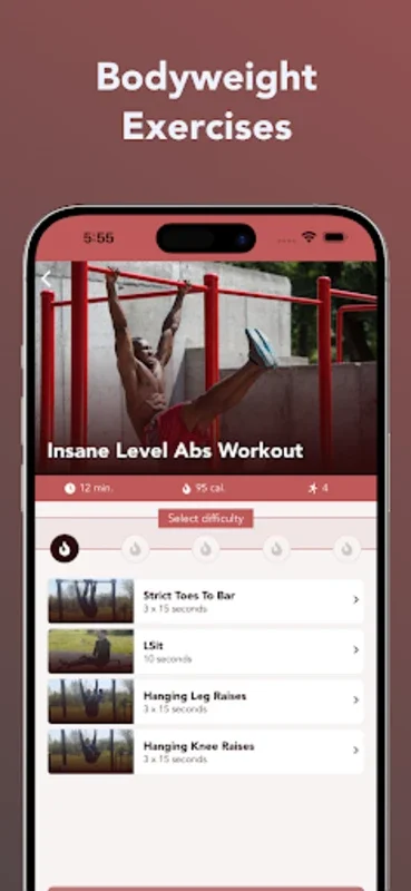 Calisthenics for Android - A Fitness App for All Levels