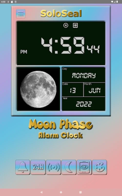 Moon Phase Alarm Clock for Android: Celestial Timekeeping