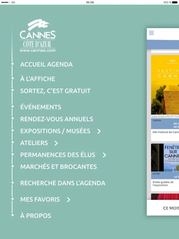 Cannes Agenda for Android: Explore Cannes' Events