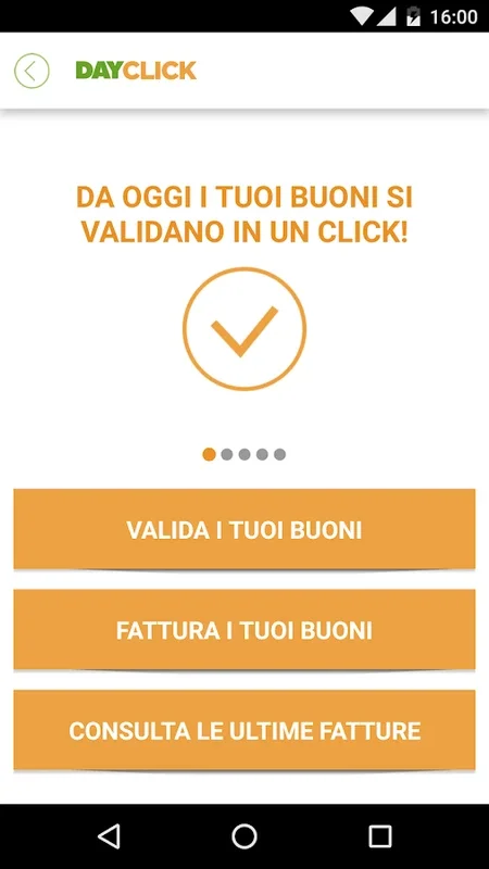 DAYclick for Android: Streamline Meal Voucher Management