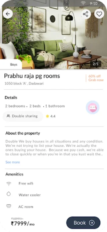 PG Rooms for Android - Find Affordable Hostels Easily