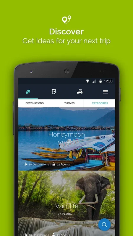 Travel Triangle for Android: Affordable Custom Packages