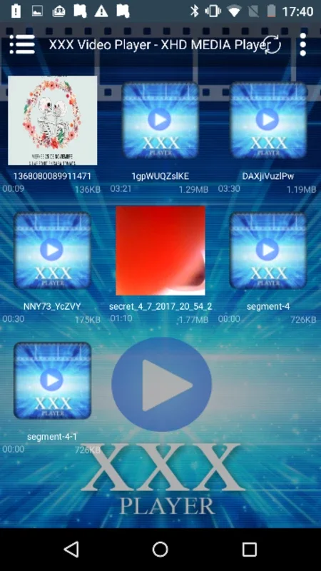 XXX Video Player - XHD MEDIA Player for Android: Seamless Video Playback