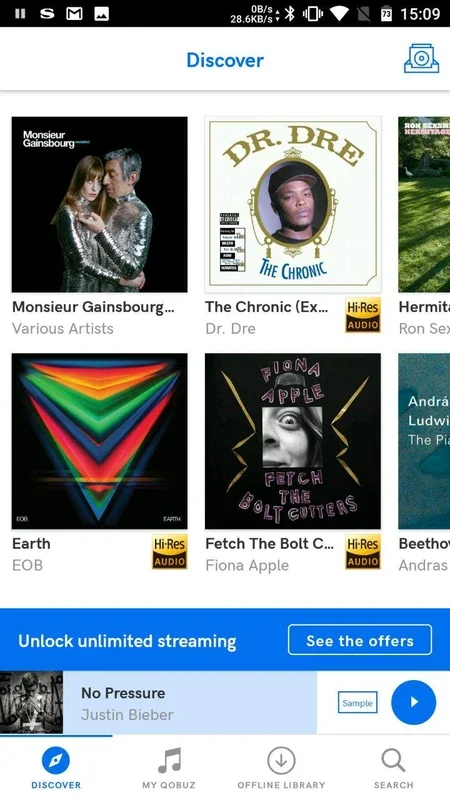 Qobuz for Android - Stream and Discover Music