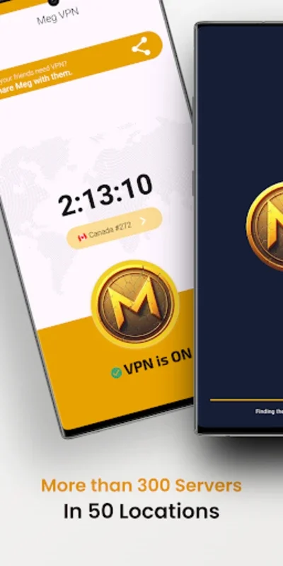 Meg VPN for Android - Secure Browsing at Your Fingertips